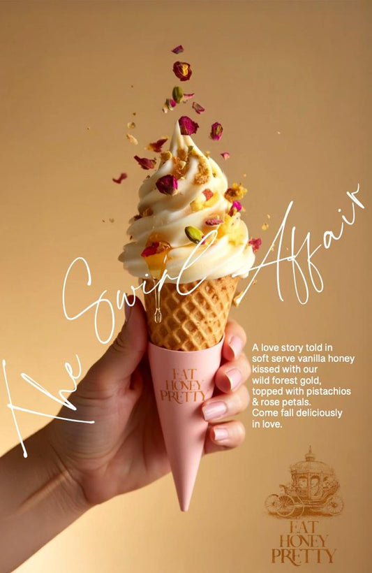 Soft Serve Honey Flavours Booth For Events