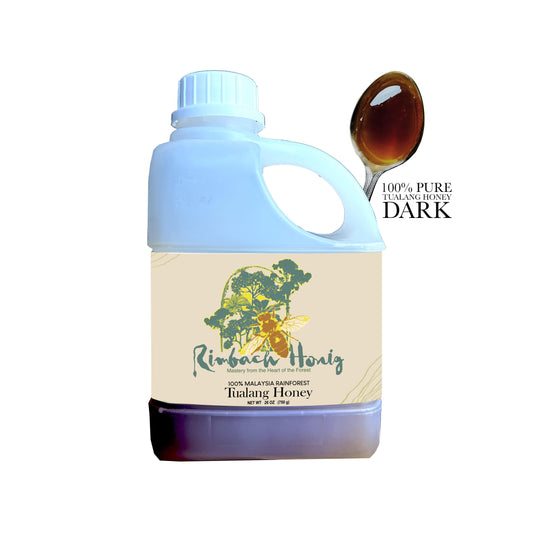 Rimbach Honig | Dark Pure Tualang Honey-  Malaysian Rainforest Gourmet Honey (750g)
